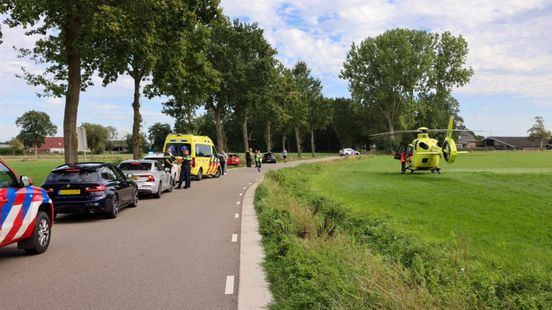 Volwassene en twee kinderen gewond na zware crash tegen boom