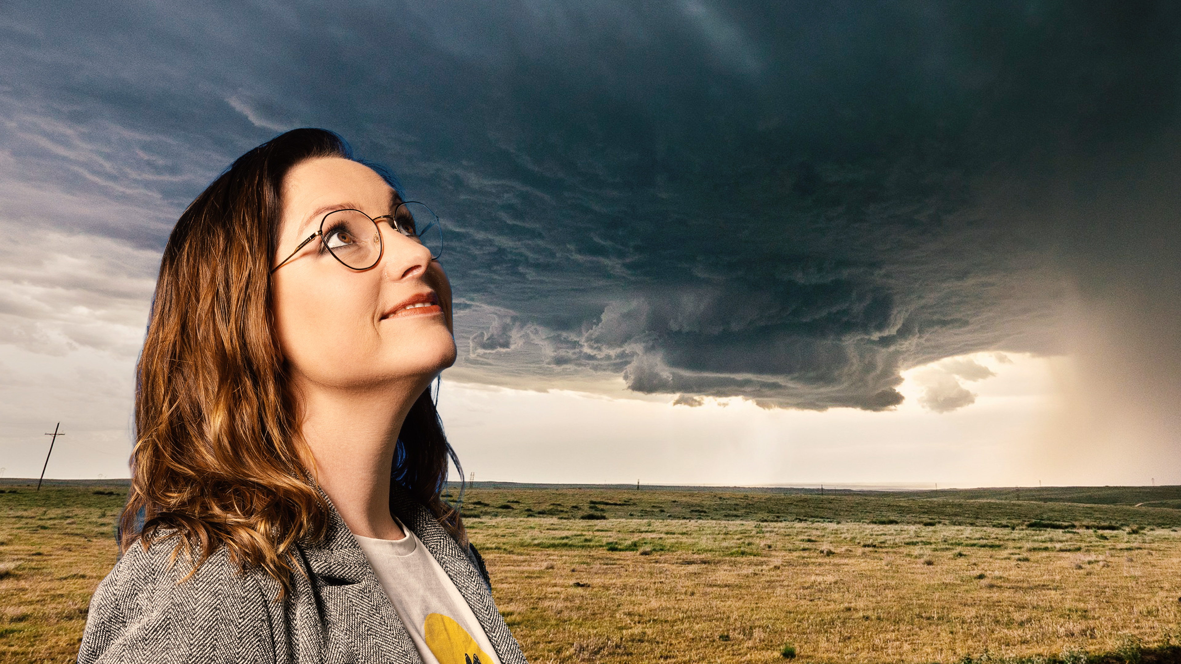 Weervrouw Tjitske Wiebenga gaat droom achterna: "Ik zie tornadojagen als een soort studiereis"