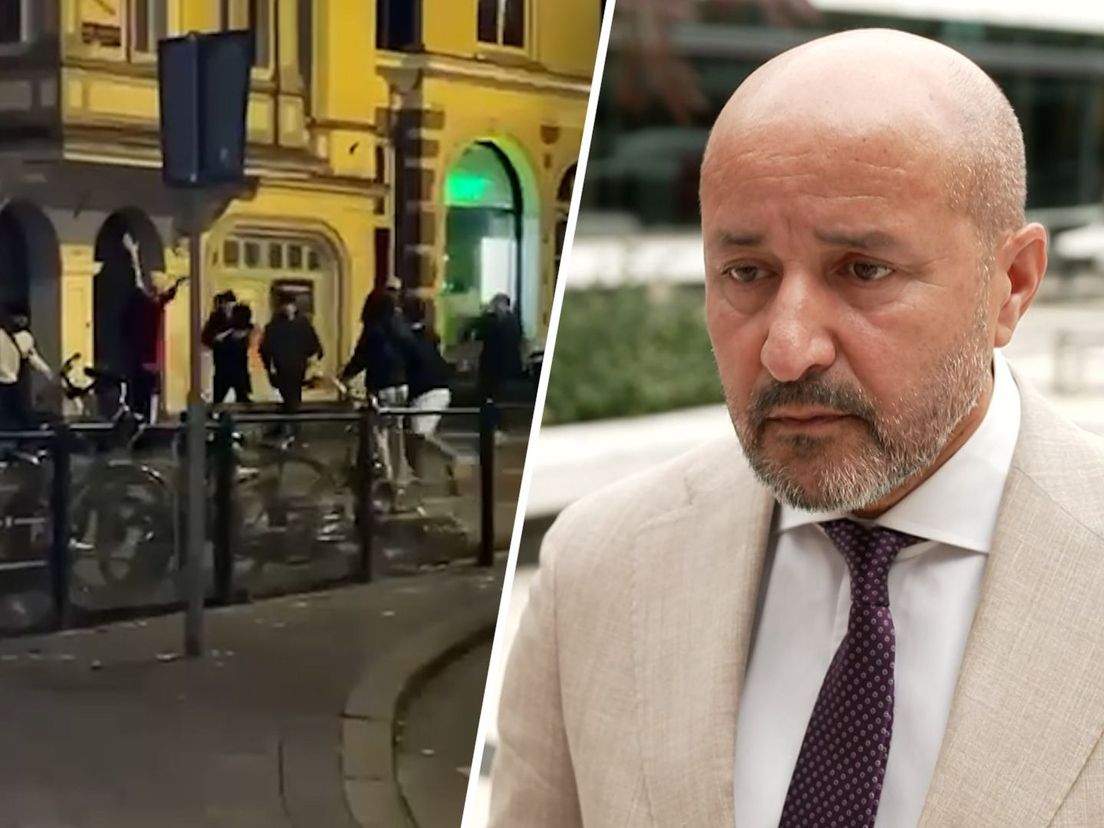 Burgemeester Ahmed Marcouch reageert op het geweldsincident in zijn stad.