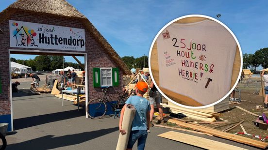 Kinderen en volwassenen timmeren in drie dagen een heel dorp bij elkaar Nieuws