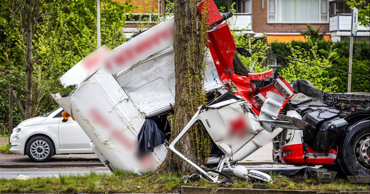 Truck vs. Tram: Three Injured