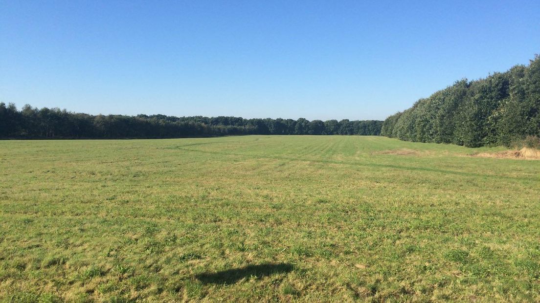 De plek in Emmen waar het epicentrum van de beving ligt (Rechten: Ronald Oostingh / RTV Drenthe)