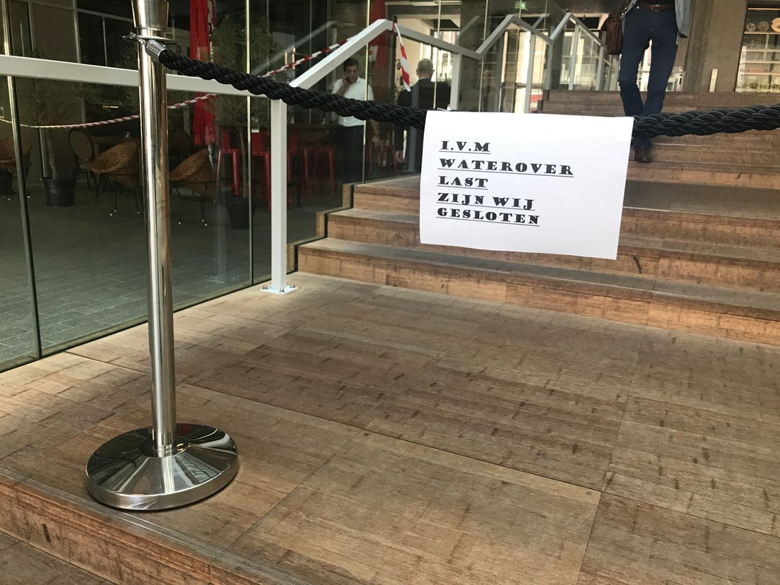 Gesloten na wateroverlast