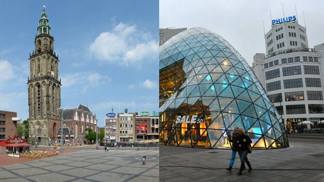 Groningen en Eindhoven
