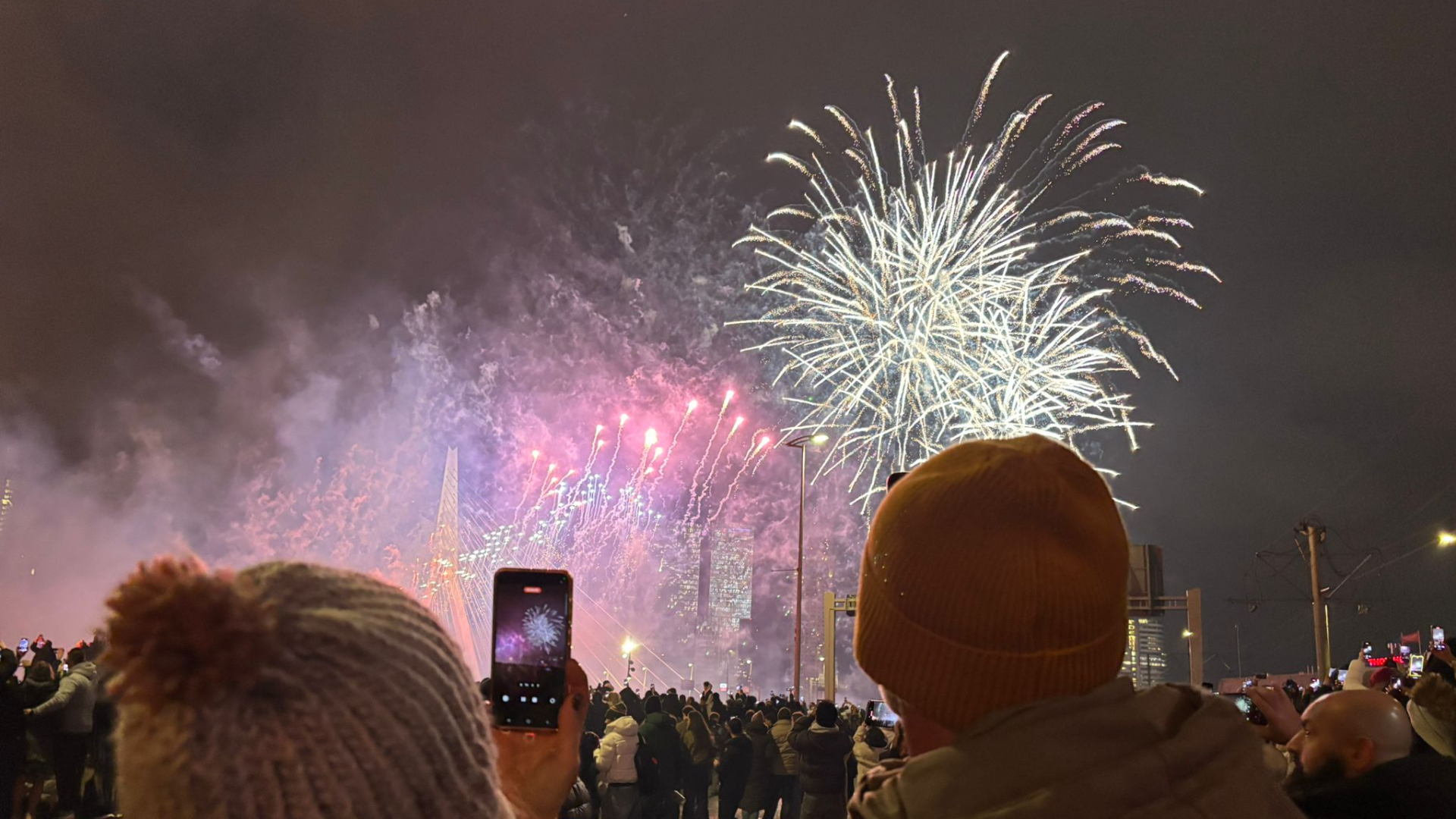 Het Nationale Vuurwerk tijdens de jaarwisseling 25-26