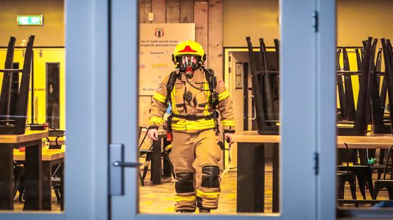 Brand bij voetbalclub zorgt voor stroomproblemen