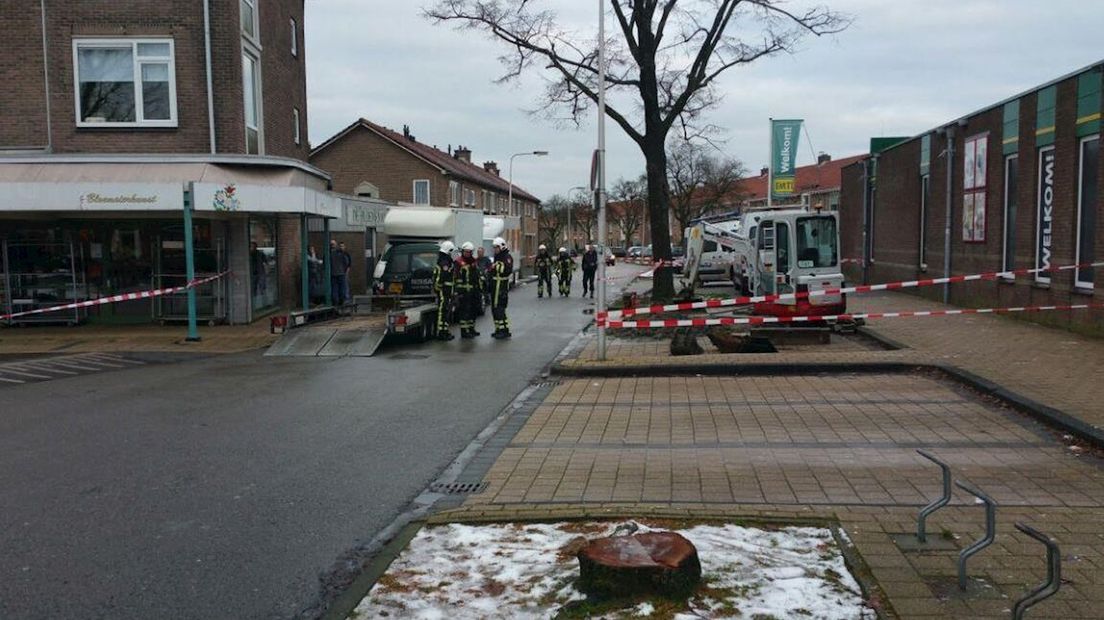 Gaslek Dotterbloemstraat Enschede