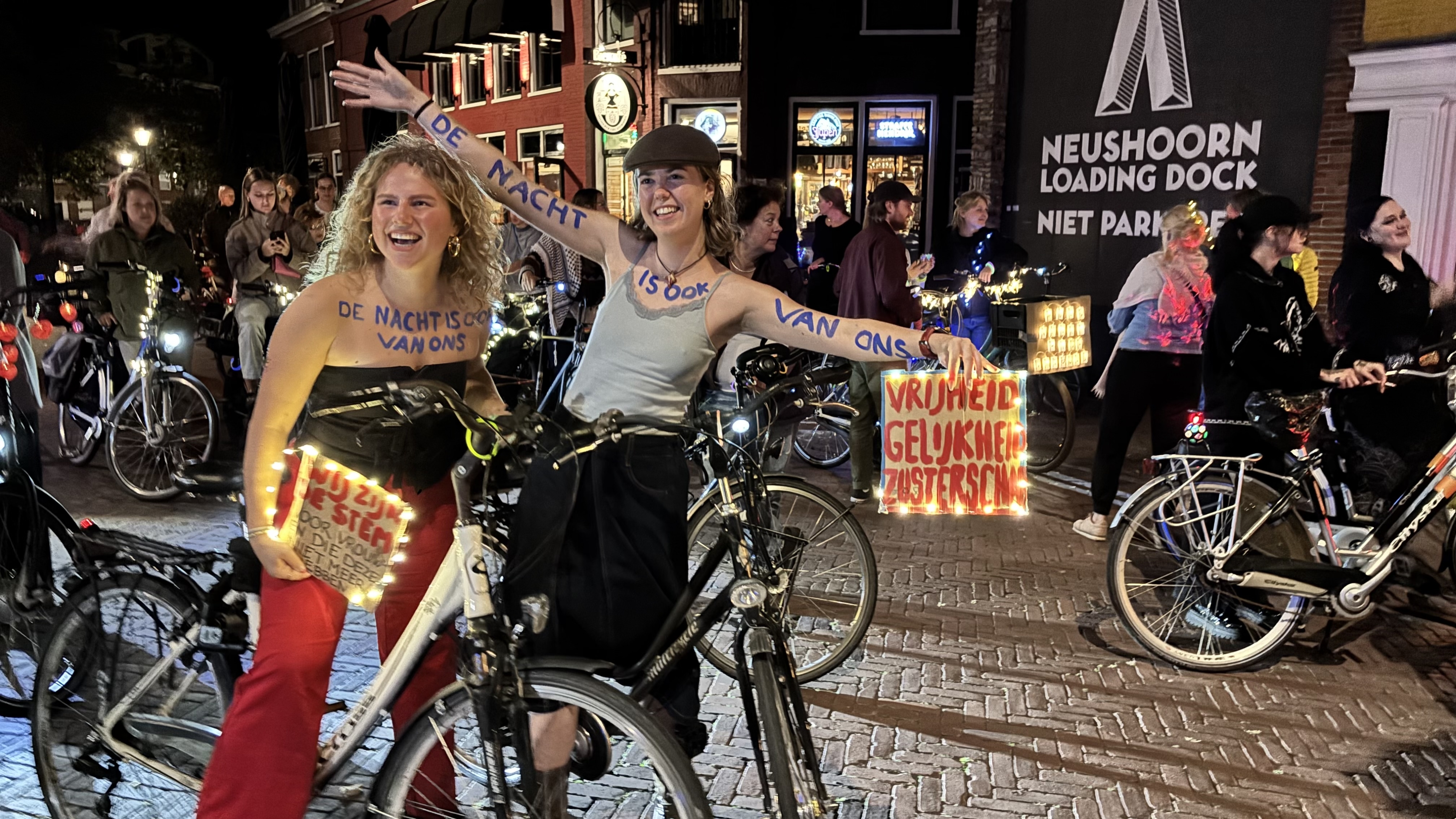 Aksje yn Ljouwert: "Vanaf vijf uur verandert het, dan ben ik niet meer veilig in de stad"