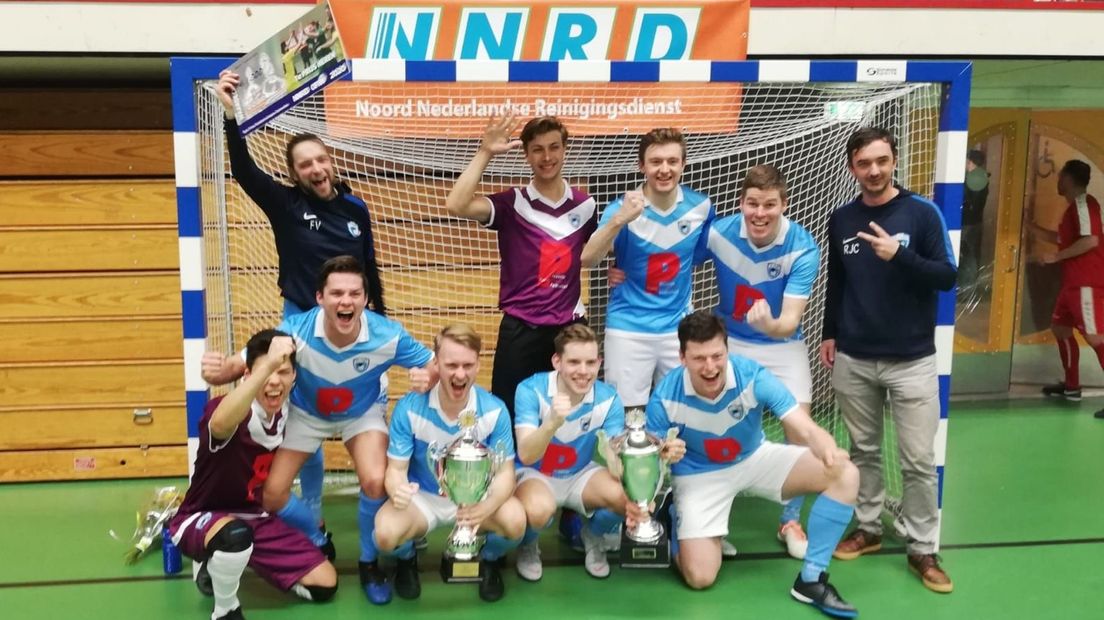 Het winnende team van Drs. Vijfje