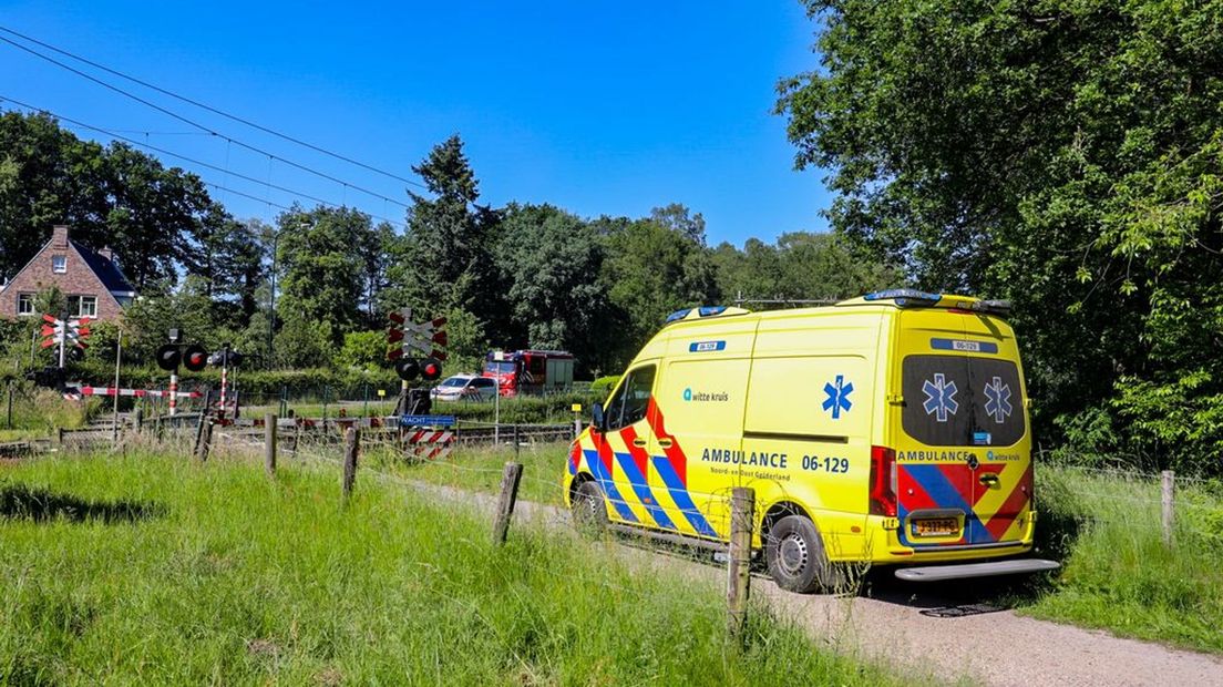 Aanrijding op het spoor bij Apeldoorn