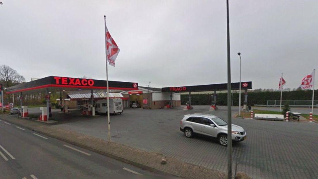 Twee inbraken binnen een maand bij dit tankstation (Rechten: Google Streetview)