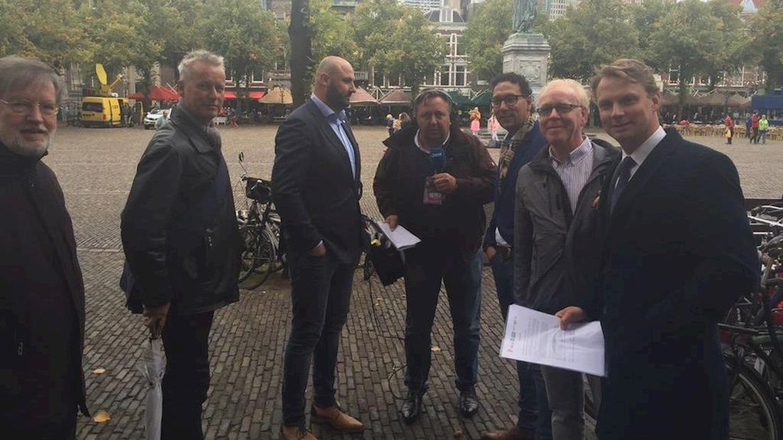 Almelose fractievoorzitters in Den Haag