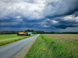 Code geel vanaf einde middag: buien trekken al eerder over