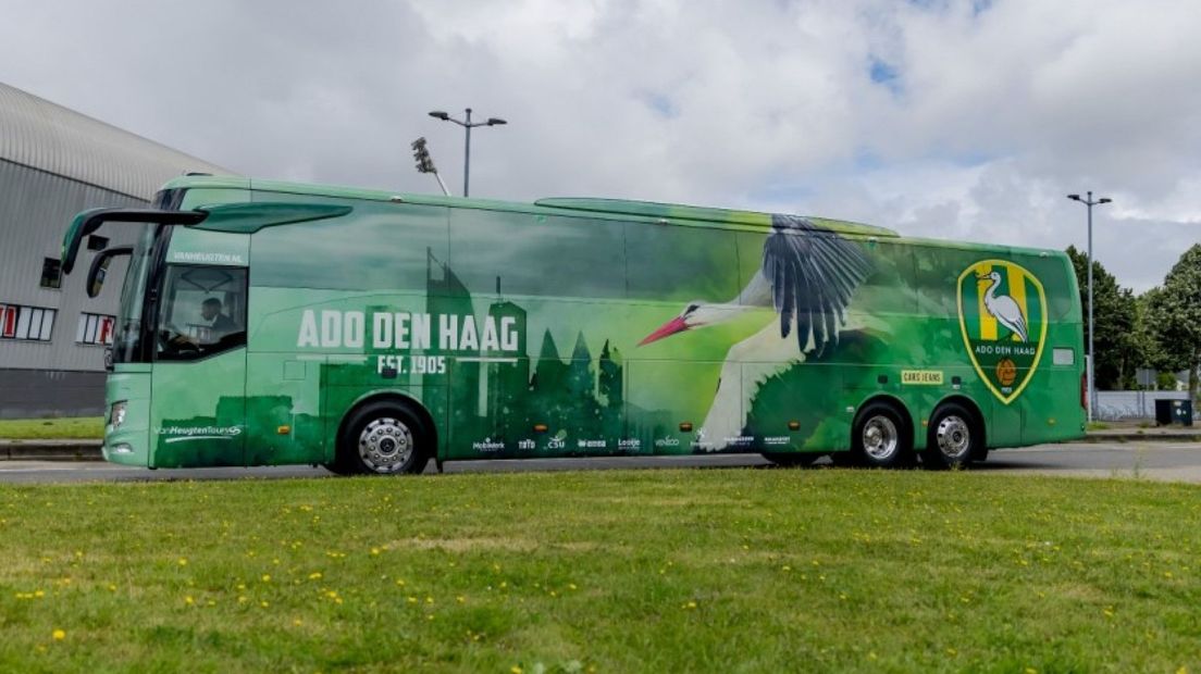 Spelersbus ADO Den Haag