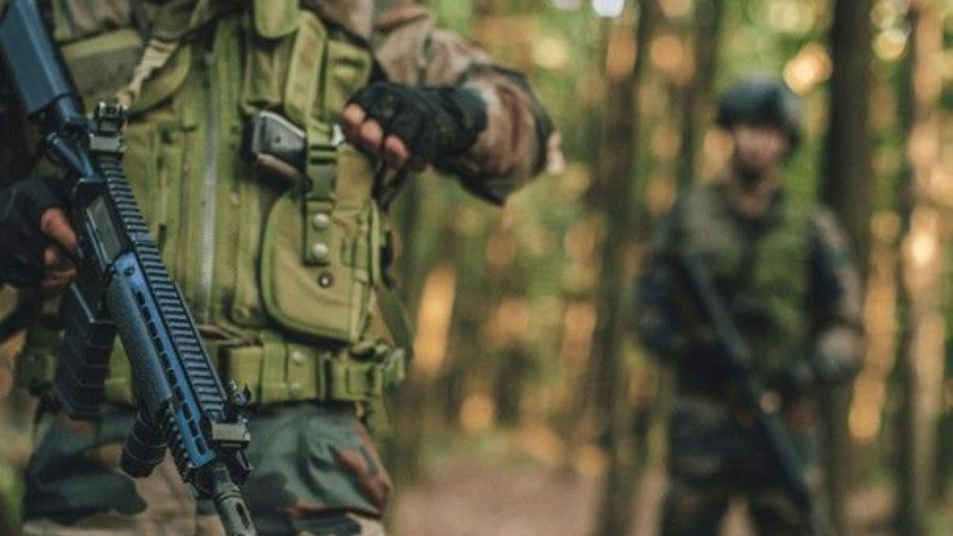 Defensie oefent in de regio op verkenningsvaardigheden van militairen.