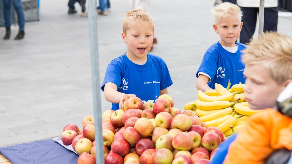 813 kinderen deden mee aan de recordpoging