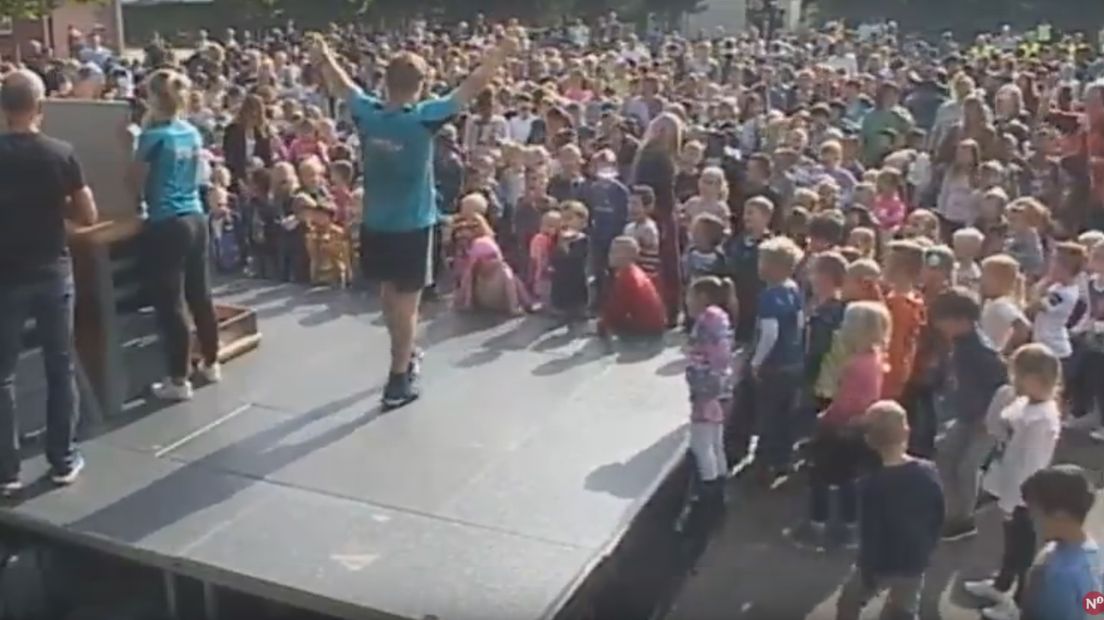 Beeld via livestream N1