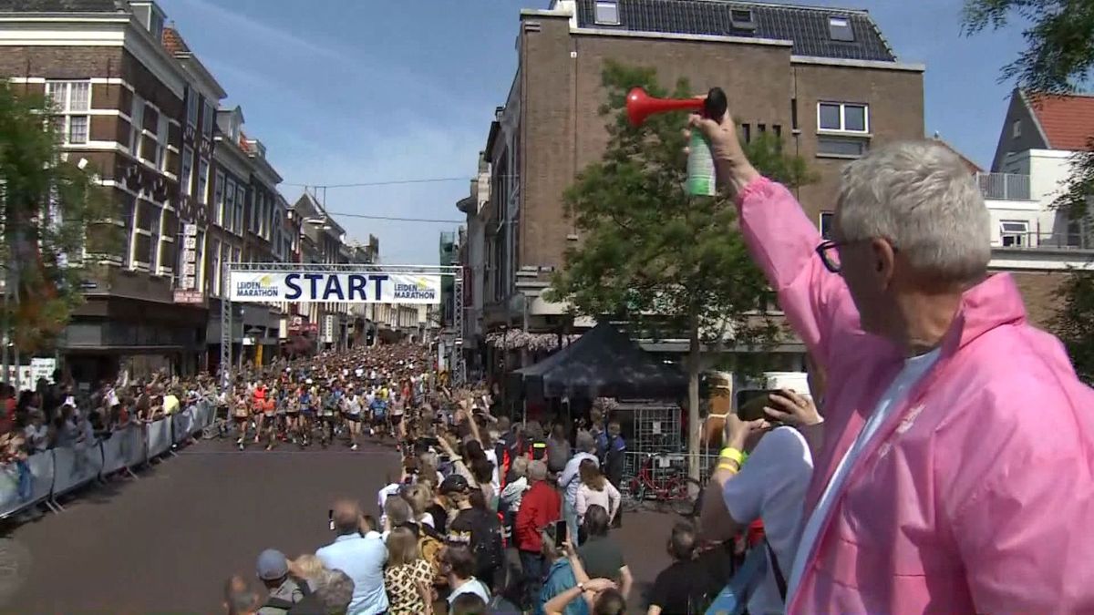Zondag ging de Leiden Marathon weer van start