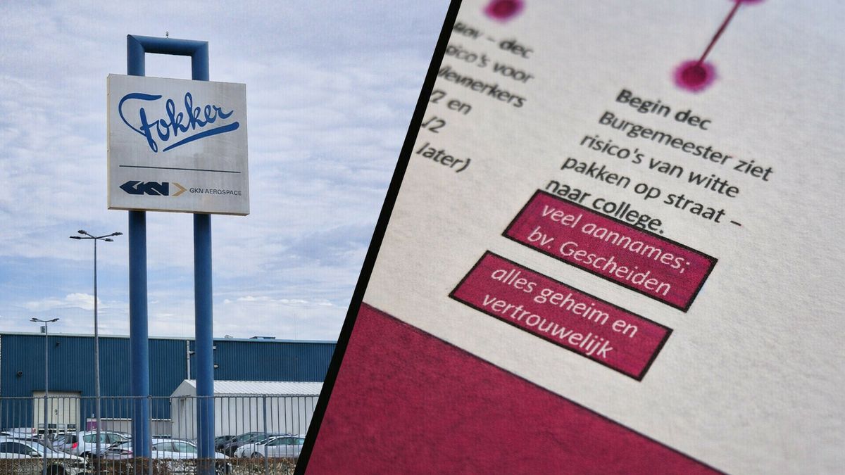 'Witte pakken' en angst voor ophef: ambtenaren Hoogeveen kritisch op aanpak Fokker-incident