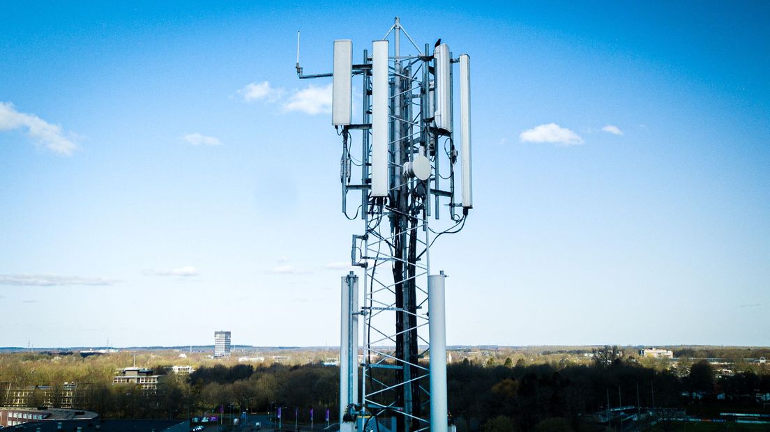 Voor een dekkend 5G-netwerk zijn meer zendmasten nodig (Rechten: Fred van Os/RTV Drenthe)