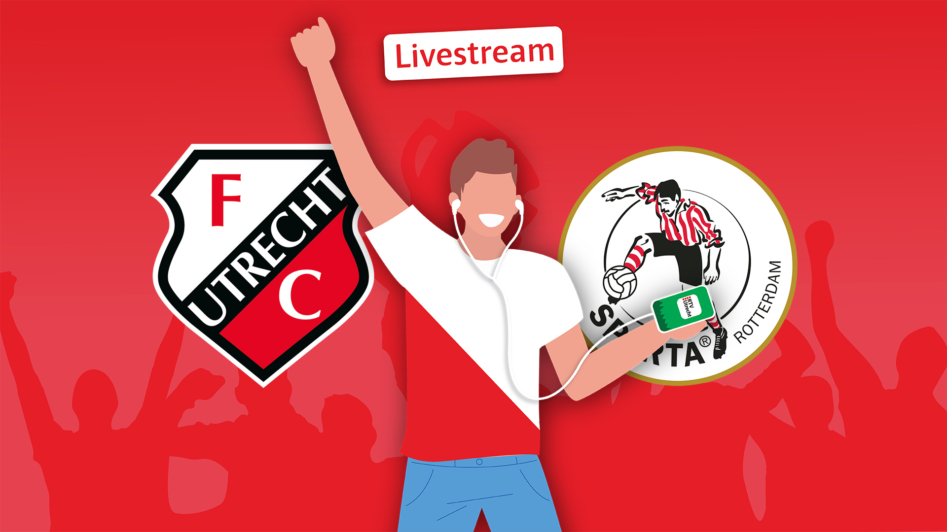 Livestream FC Utrecht - Sparta | Luister hier vanaf 16.15 uur live!