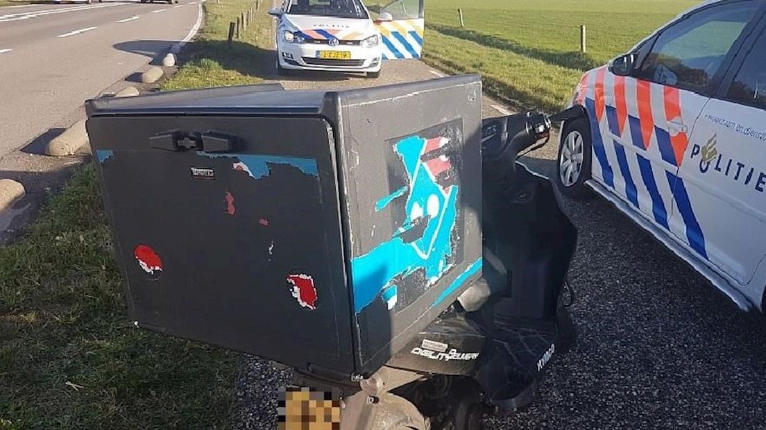 Verdachte simpel in de kraag gevat: gestolen scooter bleek voorzien van GPS