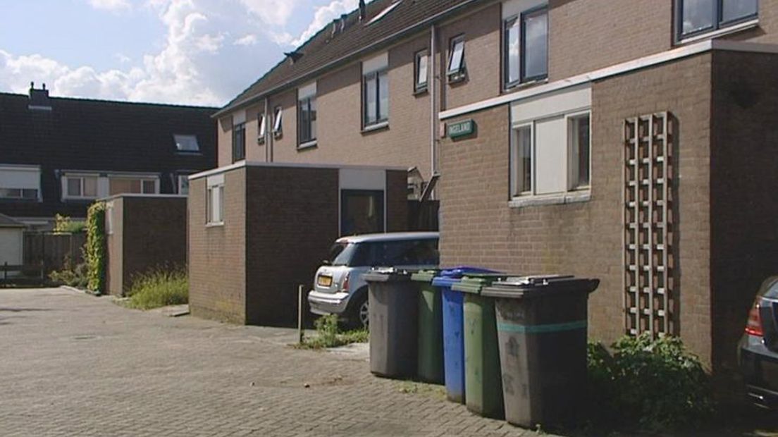 De woning op de Ingeland in Maasland waar het slachtoffer gevonden werd.