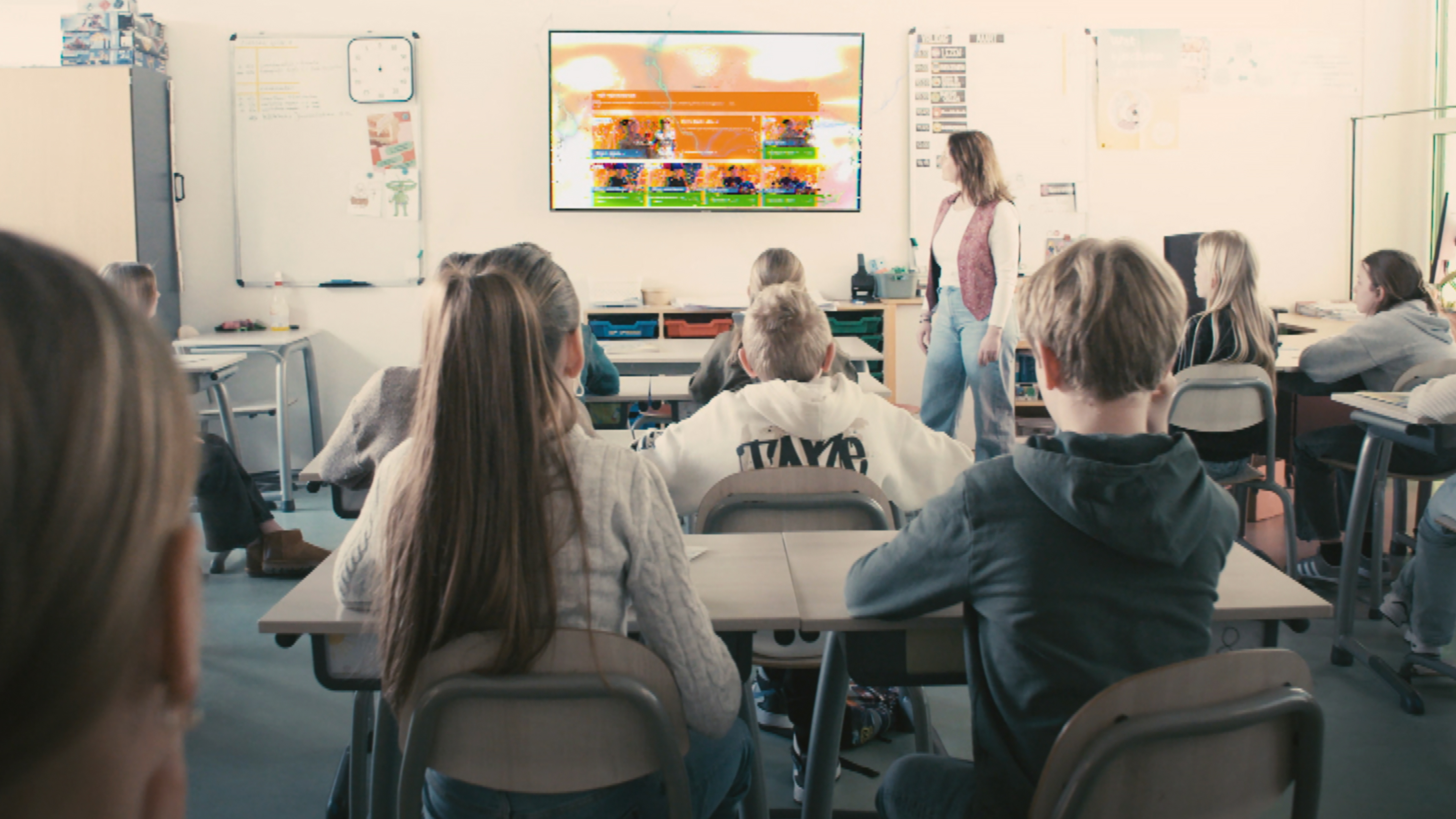 It projekt Oarloch yn de klasse is rjochte op skoalbern