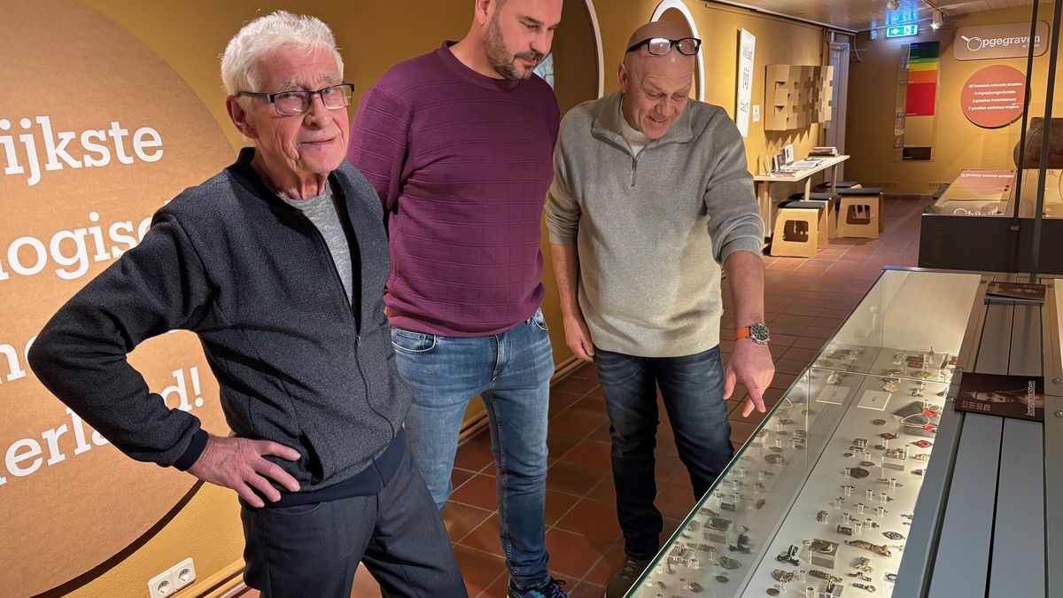 Metaaldetectorvondsten te zien in Museum Thorn