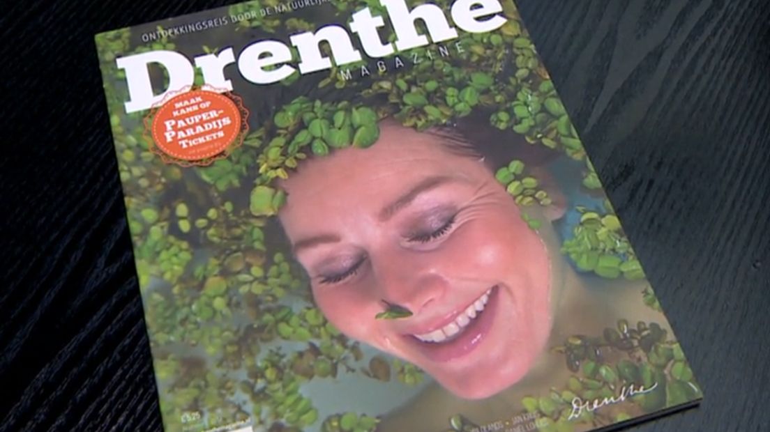 De eerste druk van het nieuwe magazine werd vanmiddag gepresenteerd in Assen (Rechten: RTV Drenthe)
