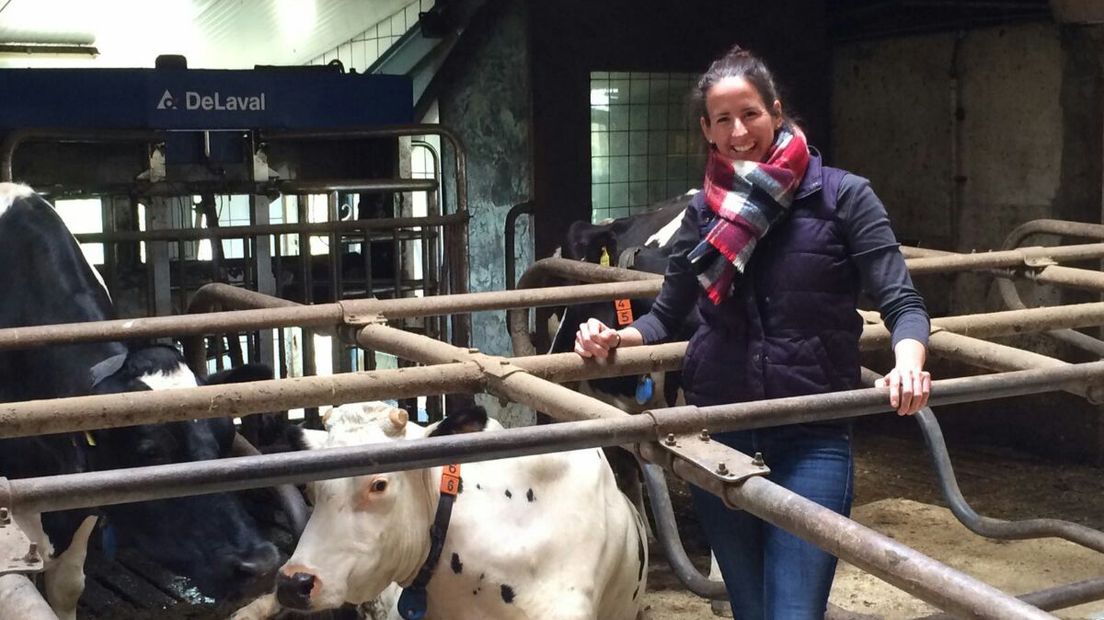 Mirjam Balkema gaat als consulent in Drenthe aan de slag met duurzame melkveehouderijen (Rechten: LTO-Noord)
