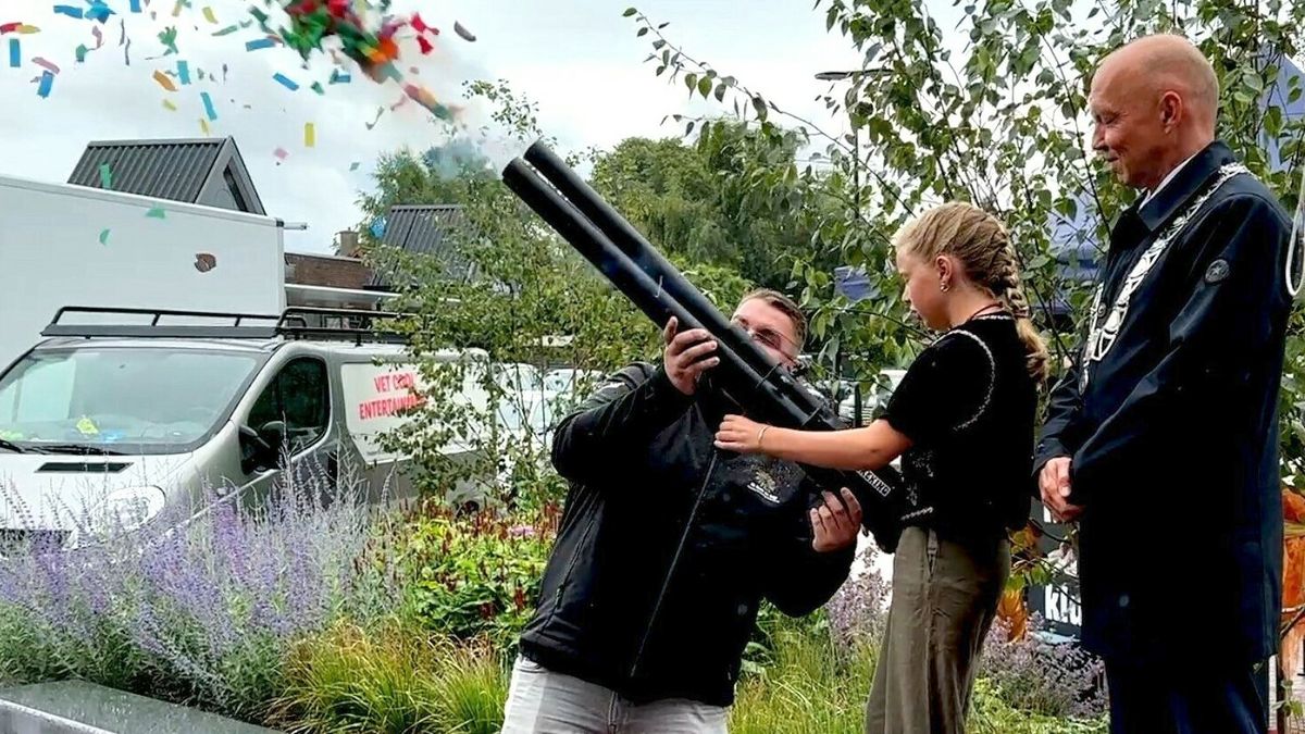 Meer groen en fietsluwe straat: meningen verdeeld over vernieuwd centrum van Buitenpost