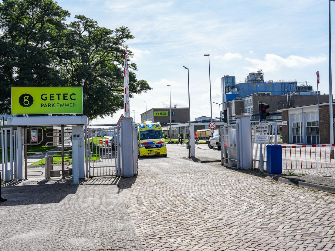 Twee gewonden na ongeval op Getec-terrein in Emmen