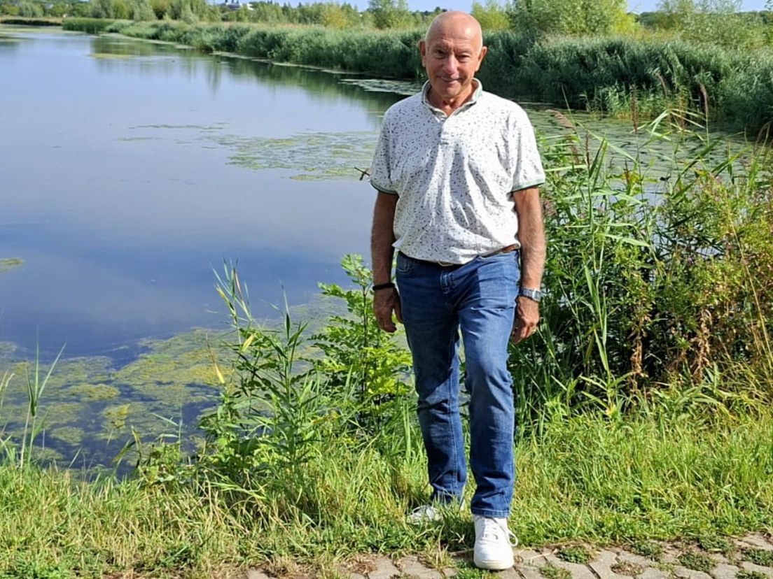 Aad van der Pol, foto van voor het ongeluk op de Erasmusbrug.