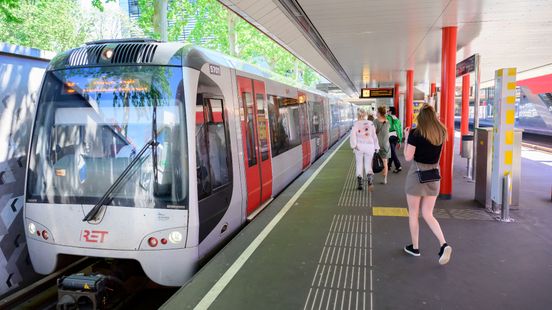 Oeps! Tien dagen geen metro in hartje Rotterdam