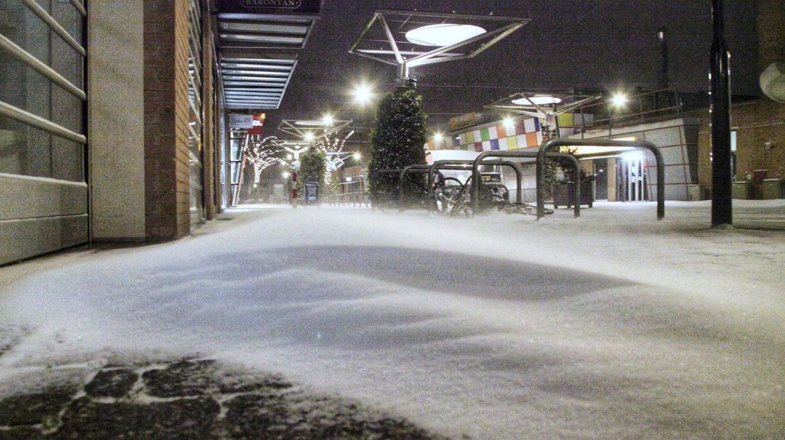 Ook in Amersfoort gaan sneeuwschuivers de weg op.