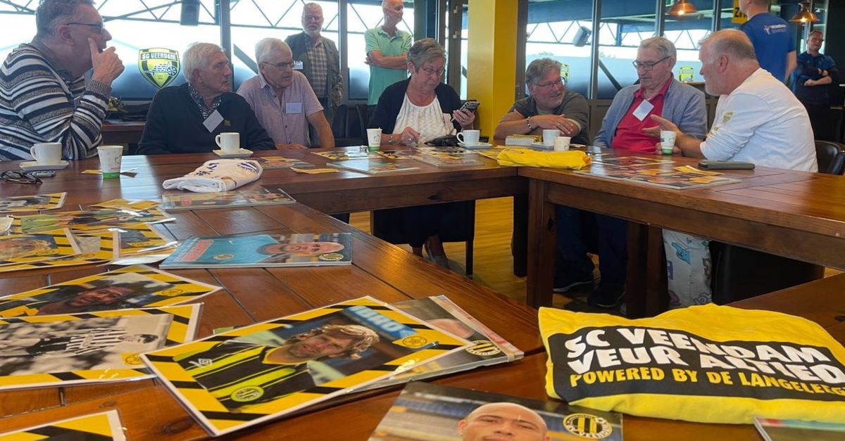 Dementerenden halen herinneringen op aan SC Veendam 'Ja, dit is hem
