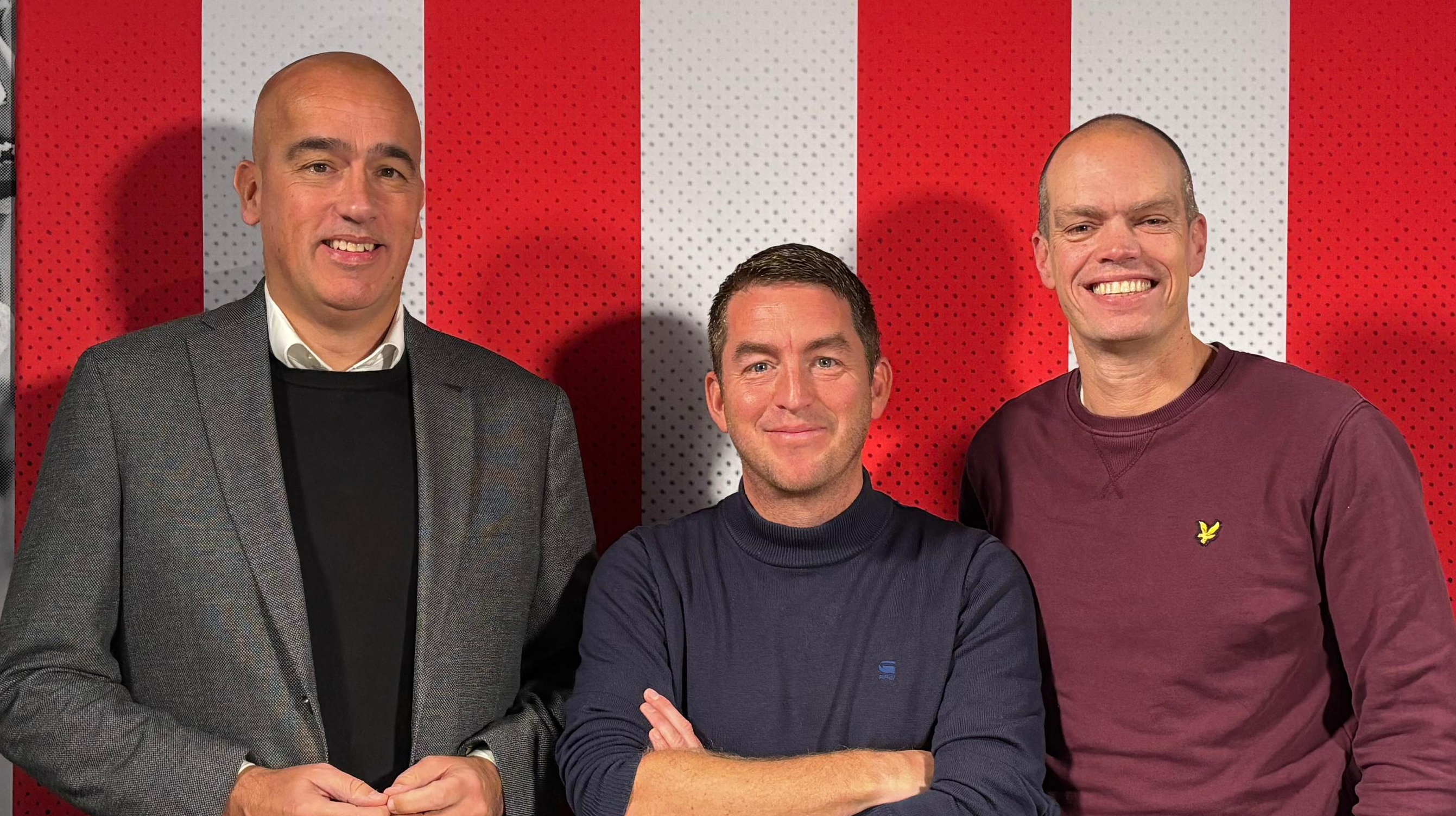 Ruud van Os, Anton Slotboom en Frank Stout