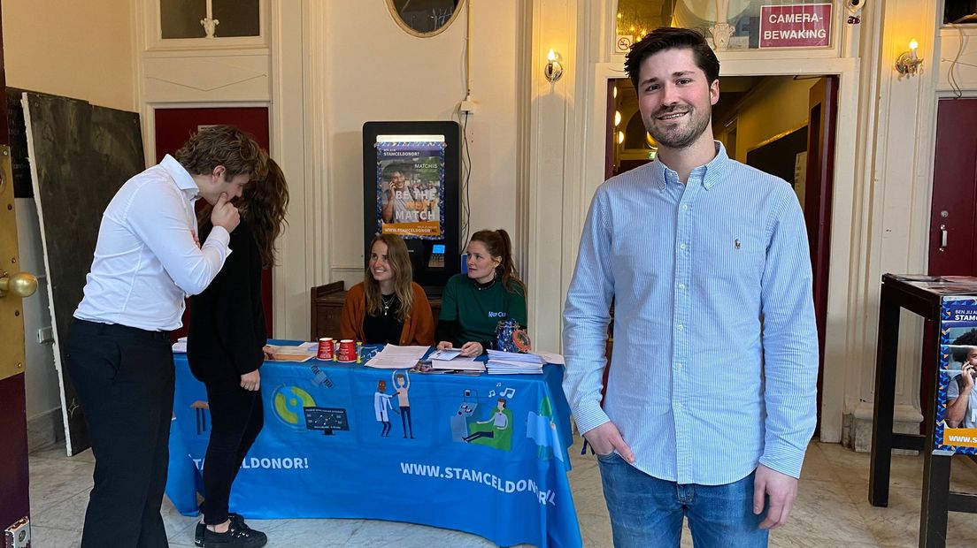 USC-lid Dirk Valk stond beenmerg af en werd zo stamceldonor.