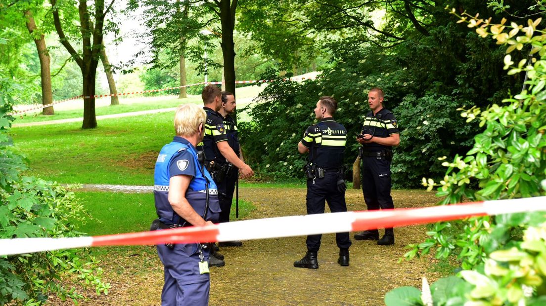 Onderzoek na schietincident Park De Gagel.