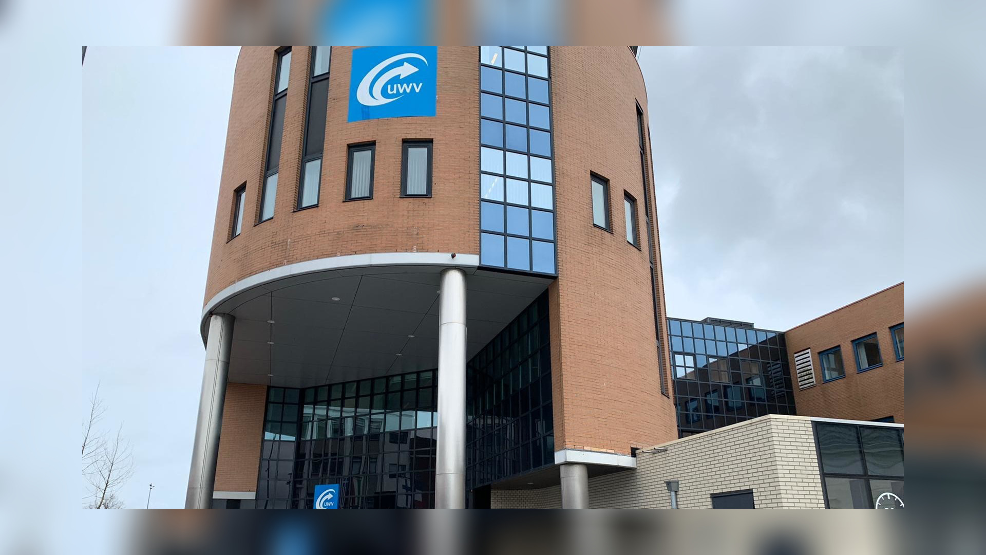 Het gebouw van het UWV in Leeuwarden