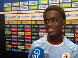 Ayoni Santos was vanzelfsprekend dolblij met zijn debuut voor Sparta