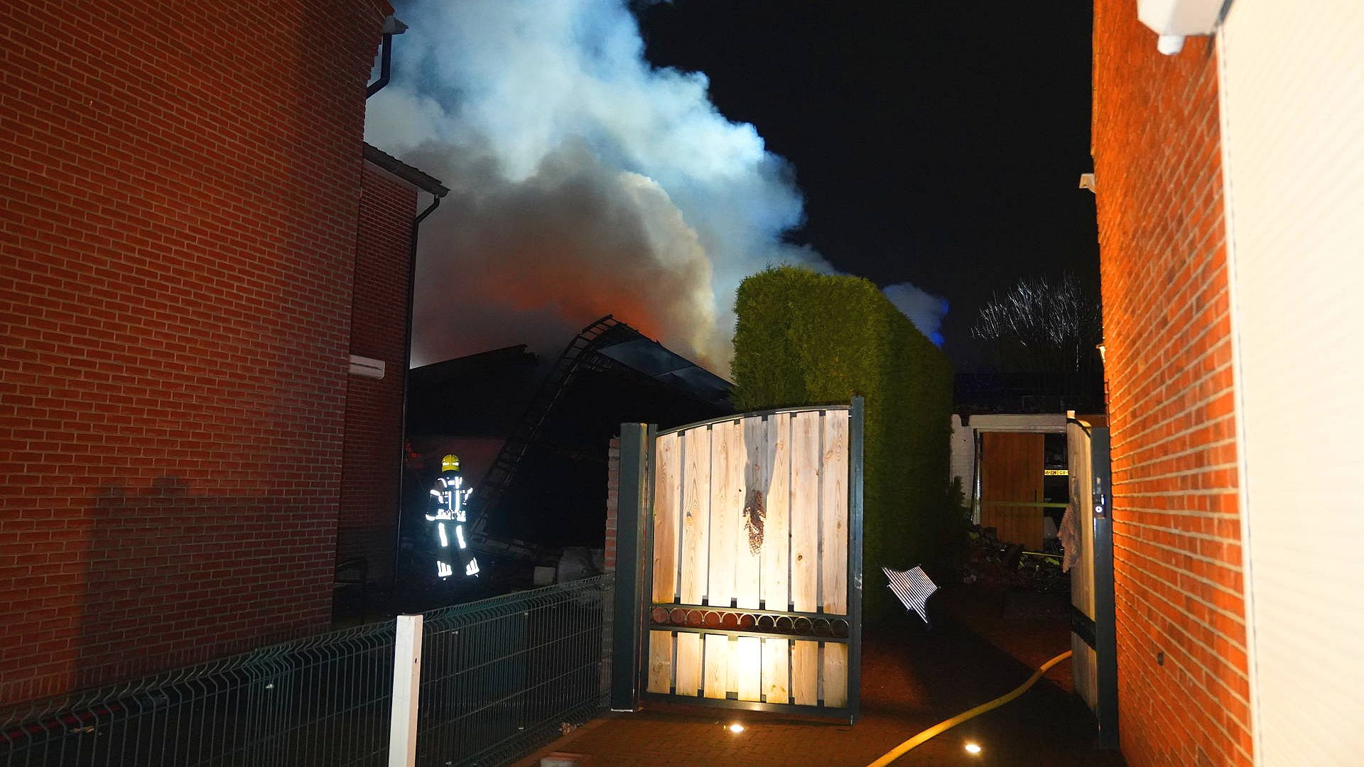 Brand verwoest schuur