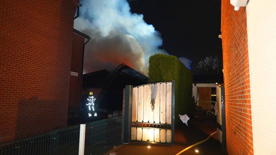 Brand verwoest schuur