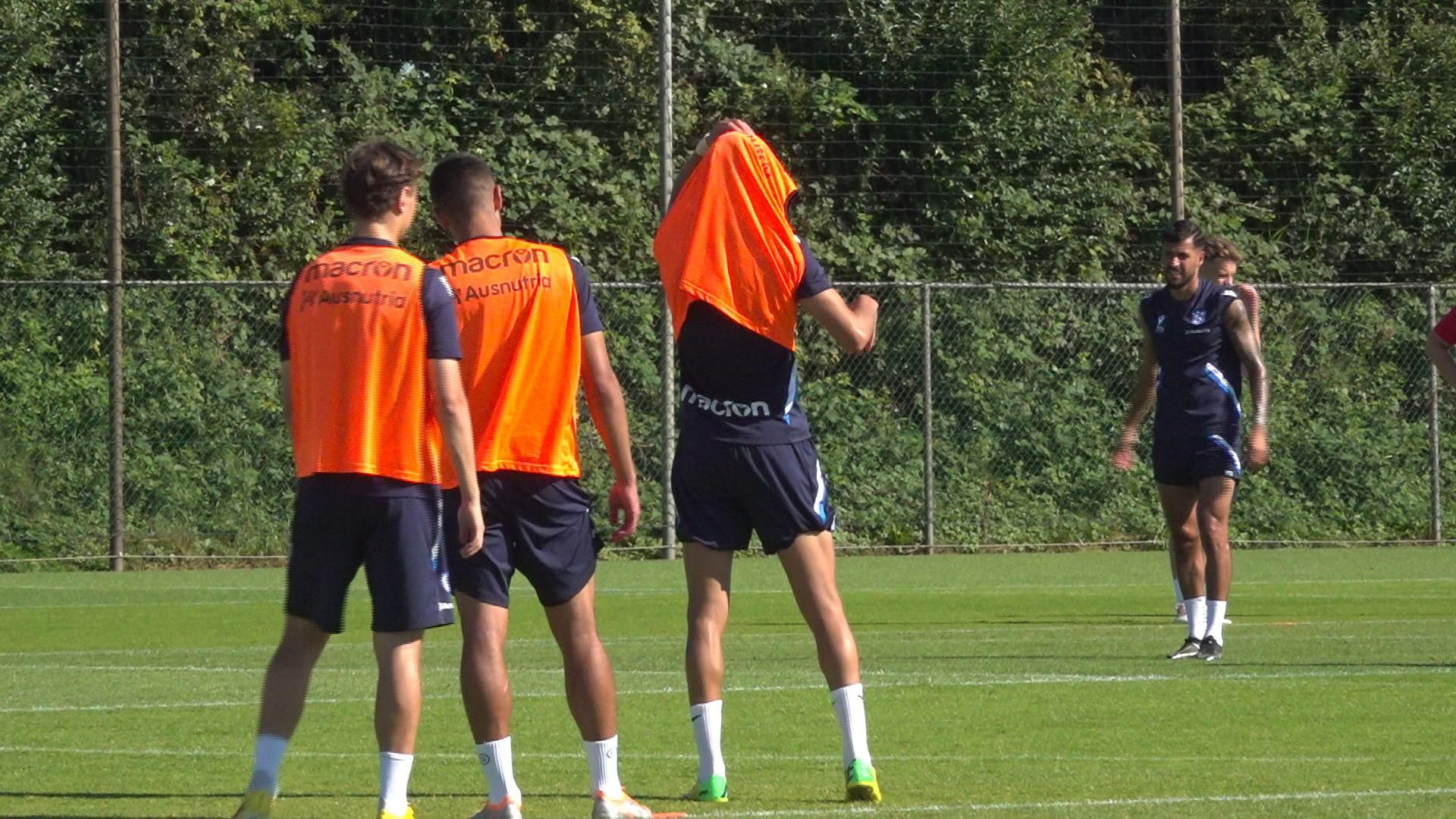 Waarmte op de training fan sc Hearrenfean