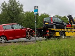 112-nieuws: Drie auto's botsen tussen Leeuwarden en Tytsjerk | Werkzaamheden N356 Holwert-Dokkum