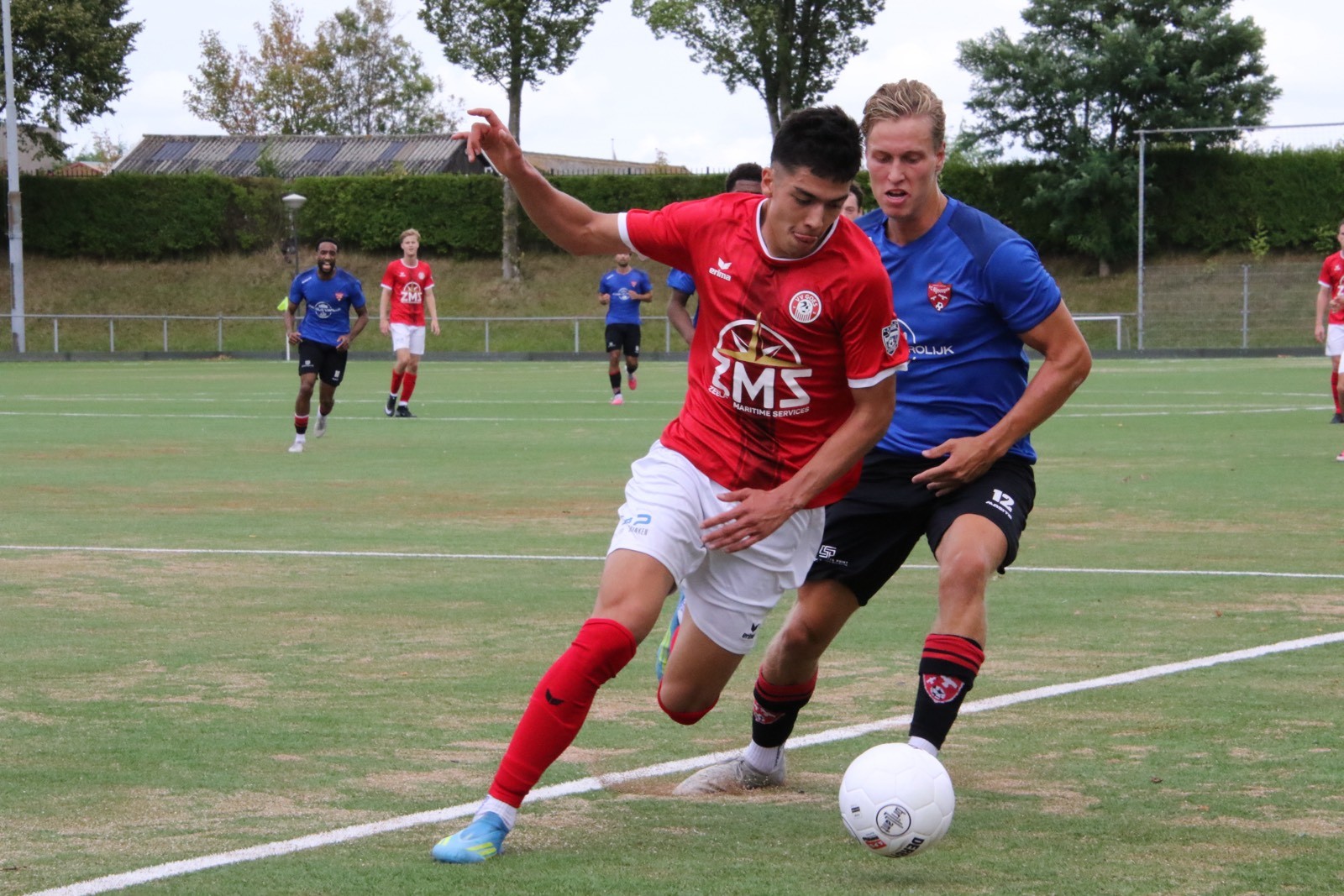 GOES weet na 23 minuten al dat het klaar is, FC Rijnvogels bezorgt derdedivisionist de eerste nederlaag