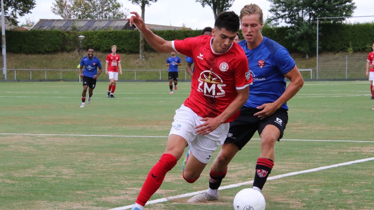 GOES weet na 23 minuten al dat het klaar is, FC Rijnvogels bezorgt derdedivisionist de eerste nederl