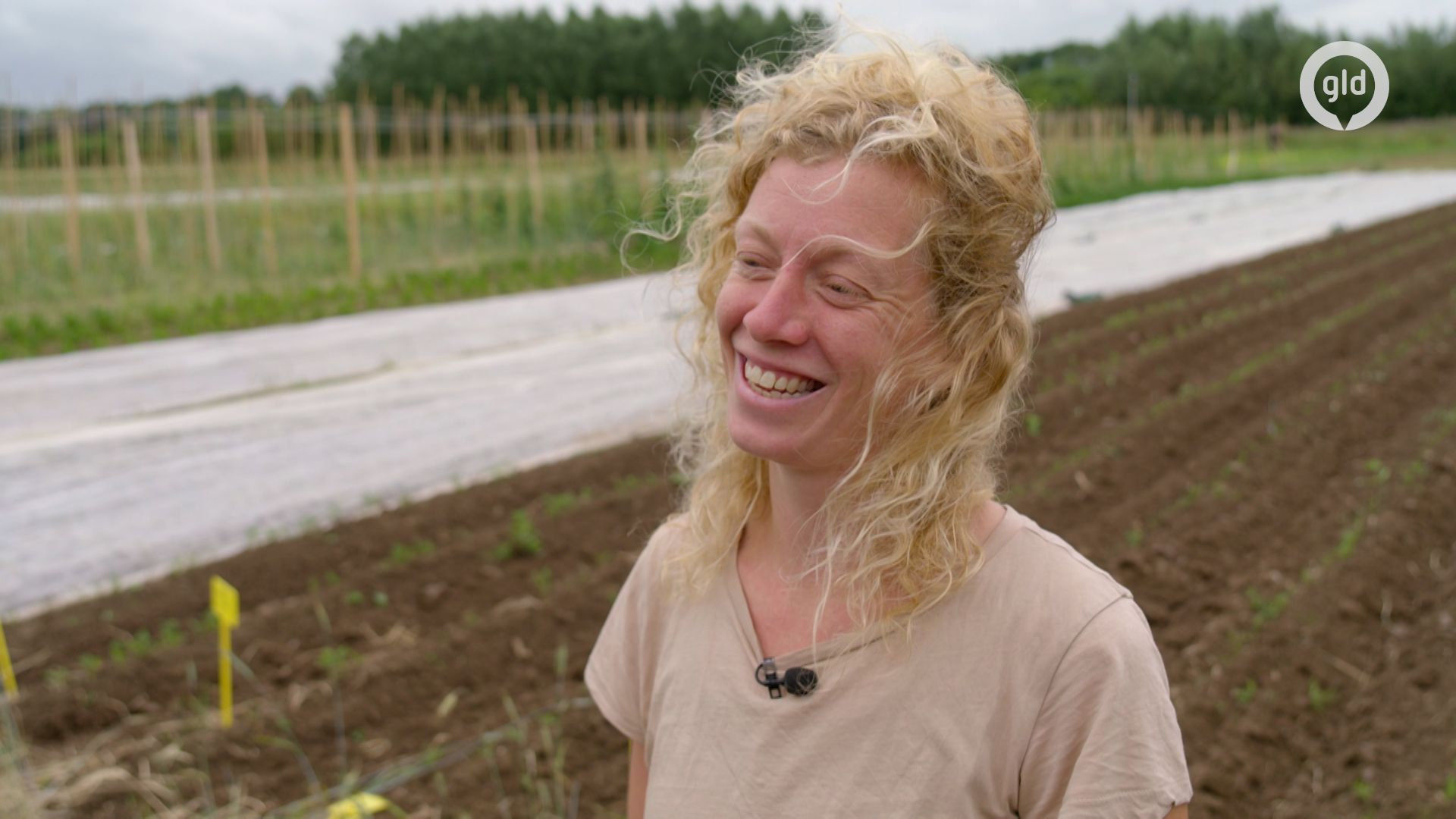 Leonie werd boerin in loondienst.
