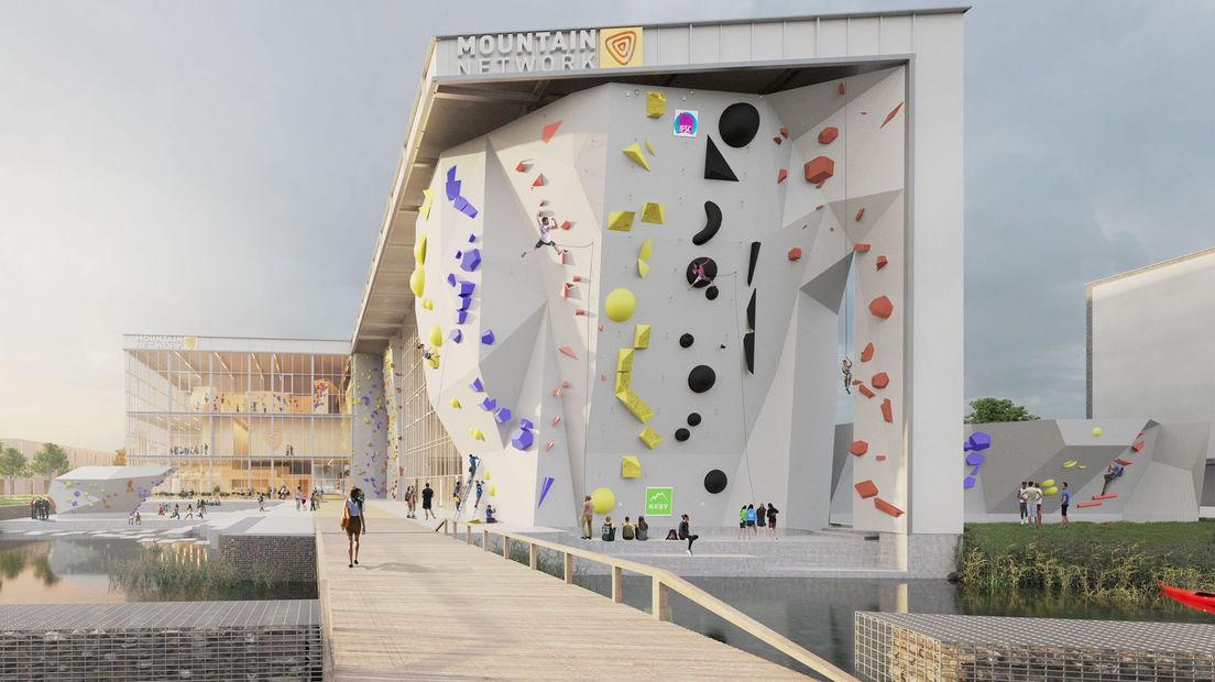 Nieuwe klimhal Nieuwegein